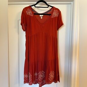 Knox Rose Dress with Slip Included. Size M